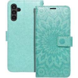 Pouzdro Forcell MEZZO Book SAMSUNG GALAXY A13 5G mandala zelené