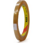 solvent NAR Balicí páska POLINAR 9 mm x 66 m - průhledná – Hledejceny.cz