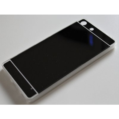 Pouzdro MIRROR CASE Sony Xperia M5 E5603 černé – Zboží Mobilmania