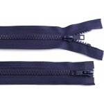 Dělitelný Kostěný Zip s Dvěma Jezdci - 5 mm, 70 cm, Ideální pro Bundy - 148 červená – Hledejceny.cz