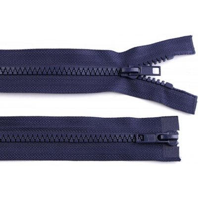 Dělitelný Kostěný Zip s Dvěma Jezdci - 5 mm, 70 cm, Ideální pro Bundy - 148 červená – Hledejceny.cz