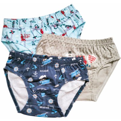 Chlapecké slipy Cestování 3 pack – Zboží Dáma