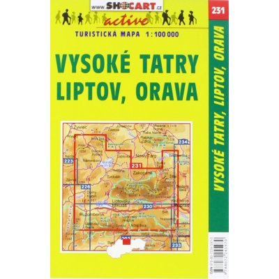 SC 231 Vysoké Tatry Liptov Orava 1:10