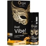 Orgie Dual Vibe! Kissable Liquid Vibrator Pina Colada 15 ml – Zboží Dáma