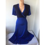 Drahstyl společenské šaty Sareta modrá – Zboží Mobilmania