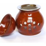 VYKUŘOVACÍ PÍCKA a AROMALAMPA červenohnědá – Zboží Dáma