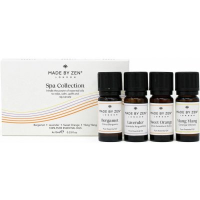 Made By Zen esenciální olej Lavender 10 ml + Bergamot 10 ml + Ylang Ylang 10 ml + Sweet 10 ml – Hledejceny.cz