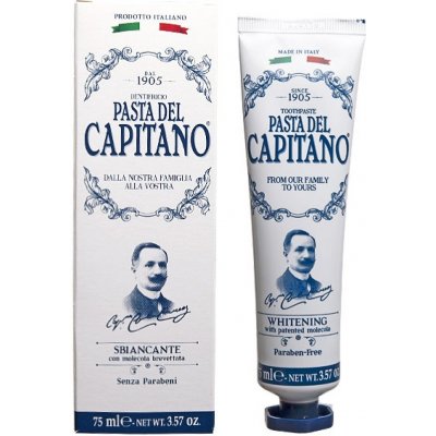 Pasta del Capitano 1905 Whitening zubní pasta 75 ml – Zbozi.Blesk.cz