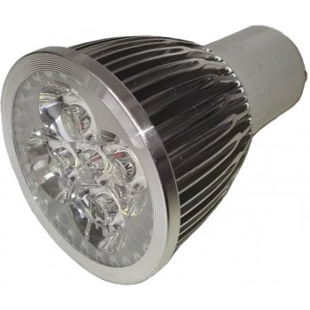 Bridgelux LED žárovka GU10 bílá 5 x 1 W