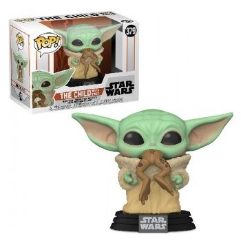 Funko Pop! 379 Star Wars The Mandalorian The Child with Frog Baby Yoda