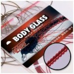 Hends HE BODY GLASS HALF ROUND - VÍNOVĚ ČERVENÁ – Hledejceny.cz