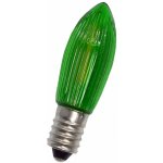 ElektroSkalka Žárovka LED Filament 14V až 55V/0,3W E-10 svíčka zelená 1ks – Hledejceny.cz