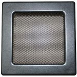 HACO Krbová mřížka s rámečkem a síťkou LKM 170 x 170 mm grafitový lak 0720 – Hledejceny.cz