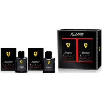 Ferrari Scuderia Black Signature EDT 75 ml + balzám po holení 75 ml dárková sada