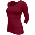 Jožánek Kateřina tričko pro snadné kojení 3/4 rukáv tyrkysová – Zboží Mobilmania