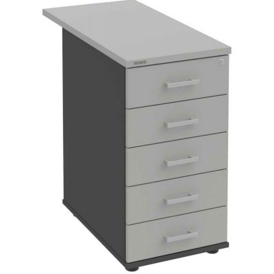 Hobis K 35 C N 80 5 zásuvek léta napříč 80 cm antracit šedá – Hledejceny.cz