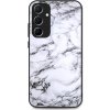 Pouzdro a kryt na mobilní telefon Samsung TopQ Luxury Samsung A15 Marble White 128821