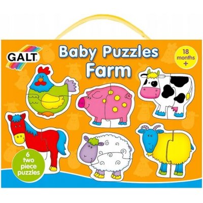 Galt Toys Baby Farma Jigsaw Plus 24 dílků – Hledejceny.cz