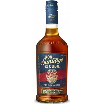 Santiago de Cuba Extra Anejo 11y 40% 0,7 l (holá láhev)