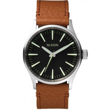 Nixon SENTRY 38 LEATHER hnědá