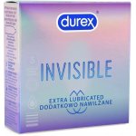Durex Invisible Extra Lubricated 3 ks – Zboží Dáma