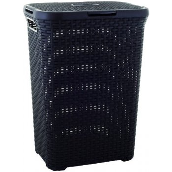 CURVER Rattan 60l 45x34x62cm tmavě hnědý