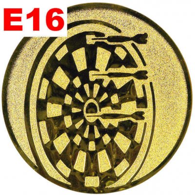 Emblém E16 ŠIPKY umístění na sportovní pohár nebo medaili 50 mm – Hledejceny.cz