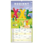 NOTIQUE Rodinný plánovací nástenný XXL 33 × 64 cm 2027 – Zboží Mobilmania