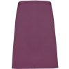 Zástěra Premier Workwear Pracovní zástěra středně dlouhá PR151 Aubergine Pantone 5115 70x50cm