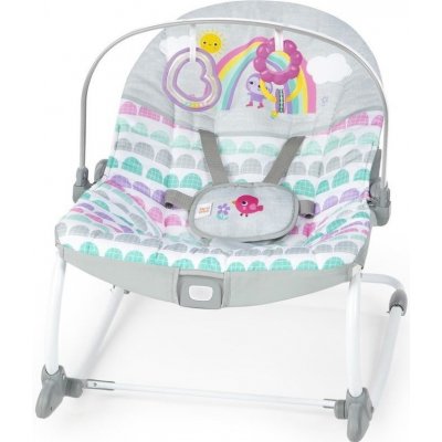 Bright Starts houpadlo vibrující Rosy Rainbow™ 0m+ do 18 kg – Zbozi.Blesk.cz