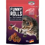 Perfecto Cat Funny Rolls s krůtím 180g – Sleviste.cz