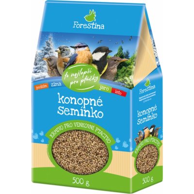 Forestina Semínko konopné 0,5 kg – Zboží Mobilmania