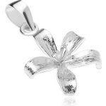 Šperky eshop Stříbrný 925 přívěsek rozkvetlý květ lilie S52.19 – Zbozi.Blesk.cz