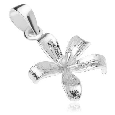 Šperky eshop Stříbrný 925 přívěsek rozkvetlý květ lilie S52.19 – Zbozi.Blesk.cz