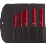 JRL Professional Barber Comb Set sada 4 barber hřebenů v elegantním pouzdře – Hledejceny.cz