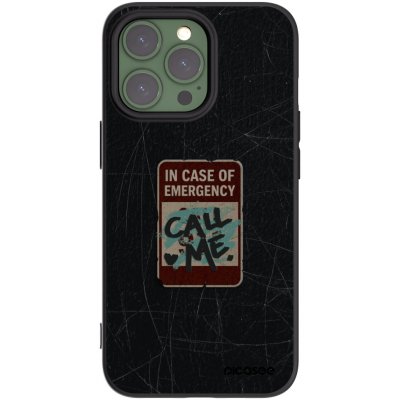 Picasee silikonový černý obal pro Apple iPhone 13 Pro - EMERGENCY – Zboží Mobilmania