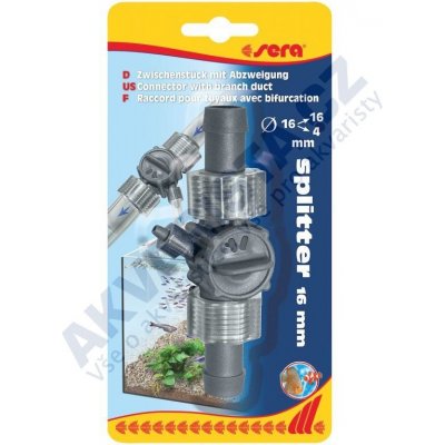 Sera spojka hadic s rozbočovačem pro průměry 16/16/4mm – Hledejceny.cz