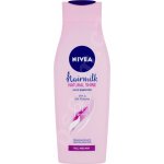 Nivea Hairmilk Shine pečující šampon 400 ml – Zboží Dáma