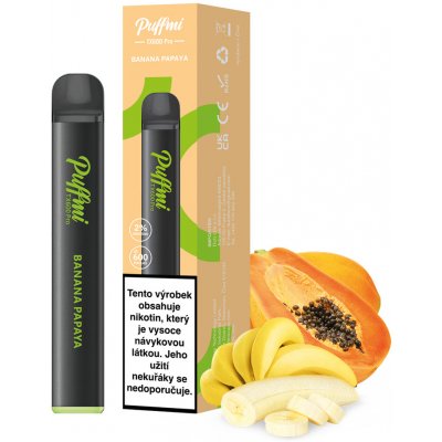 Puffmi TX600 Banana Papaya 20 mg 600 potáhnutí 1 ks – Zboží Mobilmania