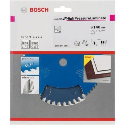 Bosch Kotouč pilový Expert for High Pressure Laminate 140 x 20 x 1,8 mm, 42