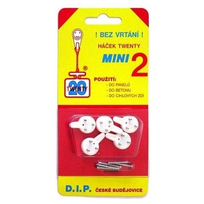 Háček TWENTY mini 2, 5ks – Sleviste.cz