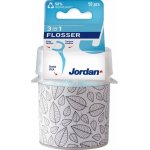 Jordan Flosser dentální párátka nit párátko škrabka 3 v 1 50 ks – Zboží Dáma