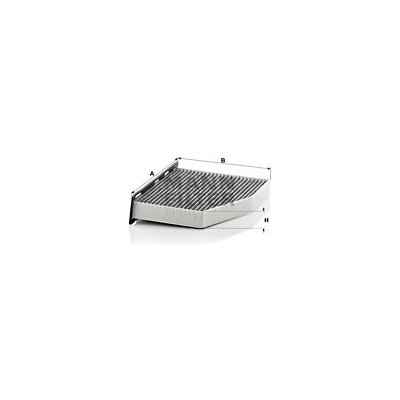 Filtr, vzduch v interiéru MANN-FILTER CUK2939/1 | Zboží Auto