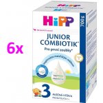 HiPP 3 JUNIOR Combiotik 6 x 700 g – Sleviste.cz