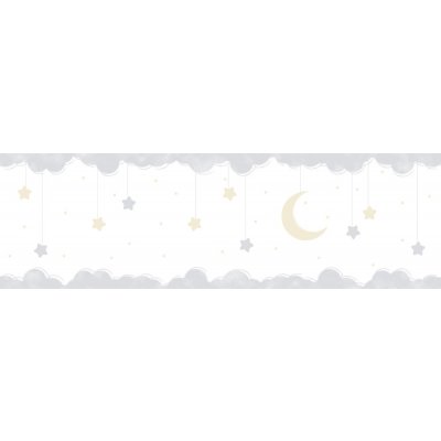 ICH Wallcoverings 241-3 Samolepící dětská tapetová bordura Lullaby, rozměry 0,16 x 5 m – Zboží Mobilmania