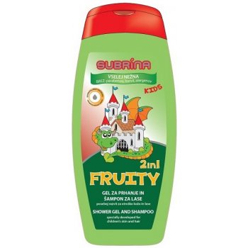 Subrina Fruity 2v1 dětský sprchový gel a šampon 2v1 250 ml