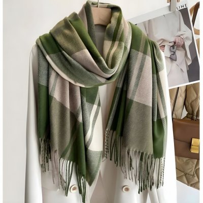 Šála ME 33767 zelená 2 – Zboží Mobilmania