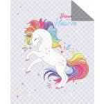 Detexpol přehoz na postel Jednorožec dream 170 x 210 cm – Zboží Mobilmania