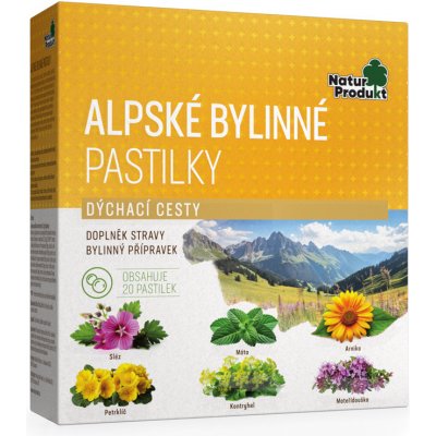 Naturprodukt Alpské pastilky 20 pastilek – Hledejceny.cz