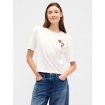 Gap tričko & Disney bílá – Zboží Dáma